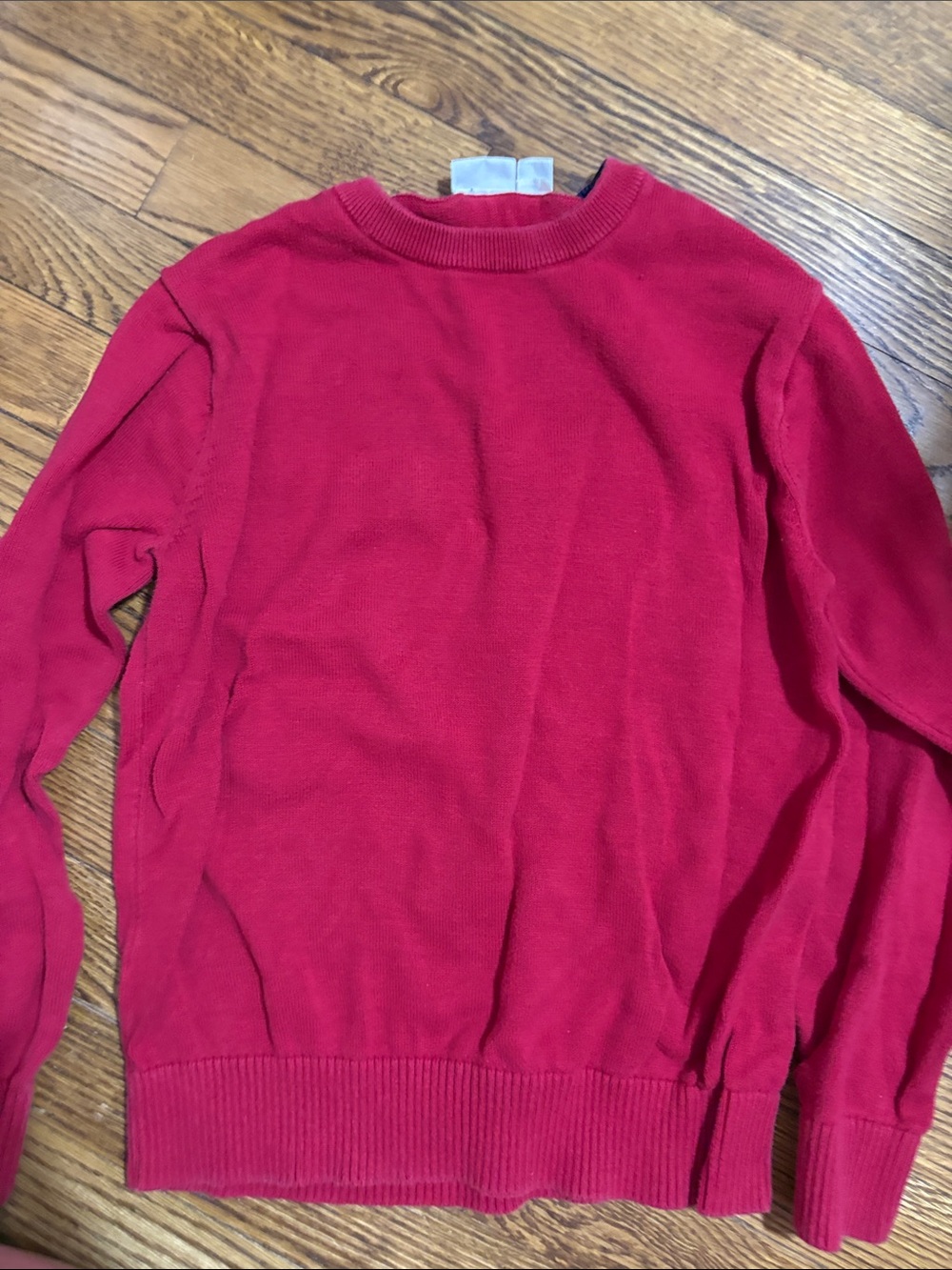 The Children's Place Bright Red Crewneck Sweater